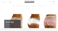 Desktop Screenshot of foxers.com