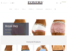 Tablet Screenshot of foxers.com